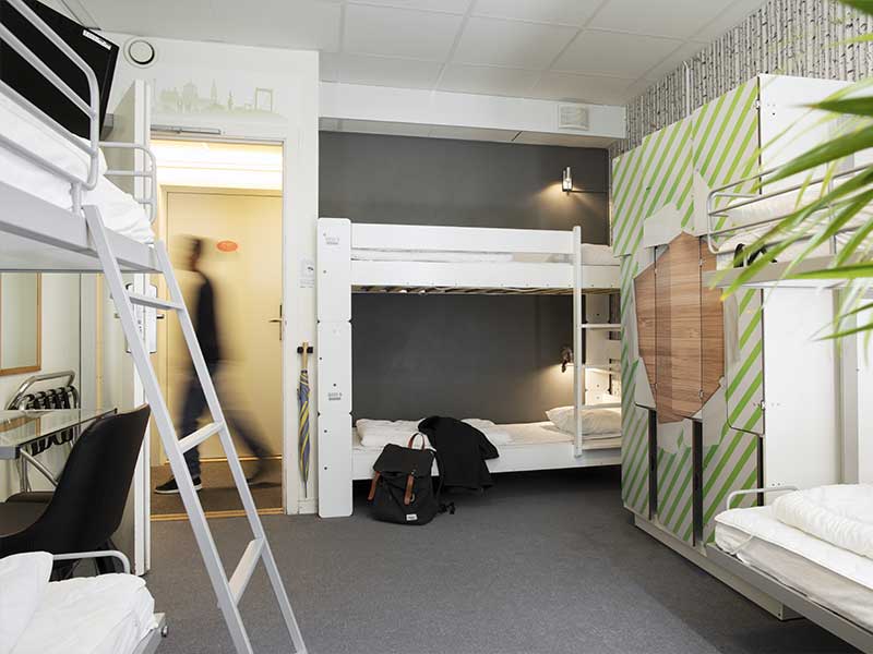 hostel Dormitory beds